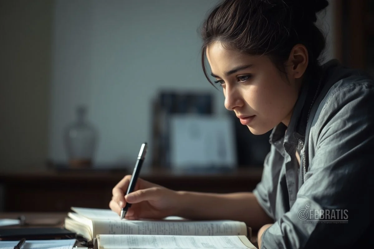 Pessoa estudando psicologia e neurociência para compreender o que é inconsciente.